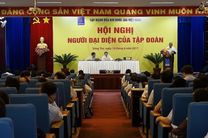 Tập đoàn Dầu khí Việt Nam tổ chức thành công Hội nghị Người đại diện năm 2017